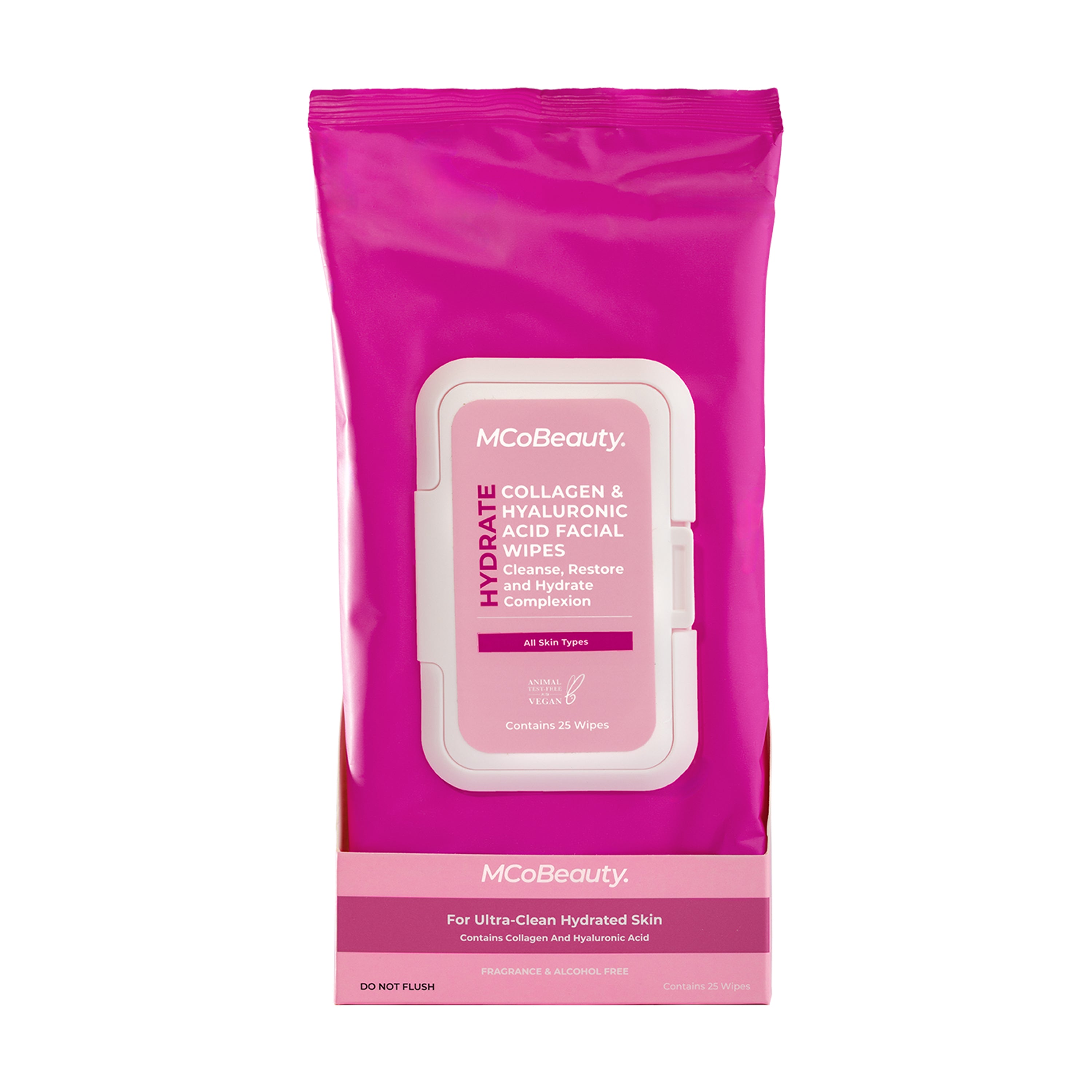 Collagen & Hyaluronic Acid Facial Wipes