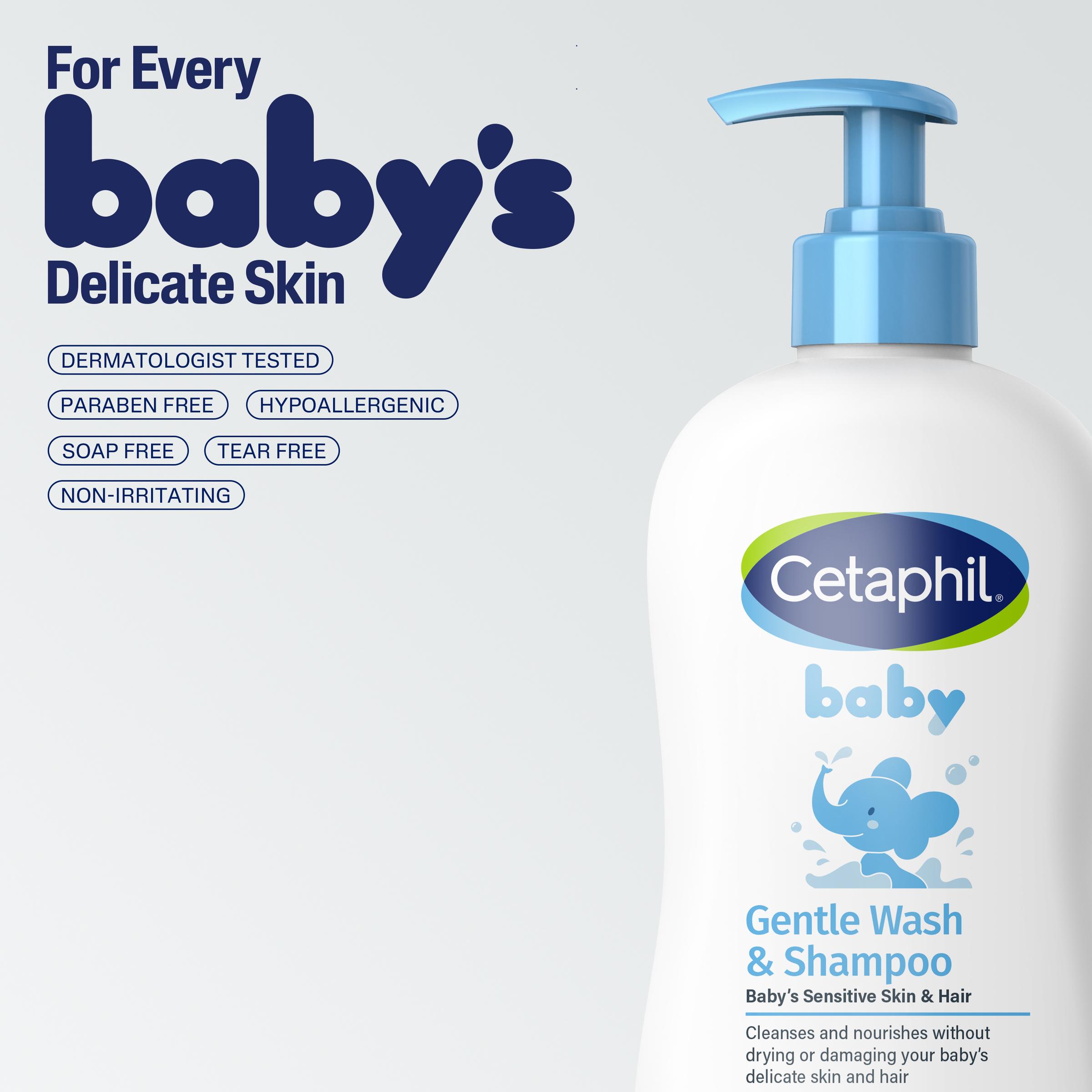 Cetaphil Baby Gentle Wash & Shampoo 400mL