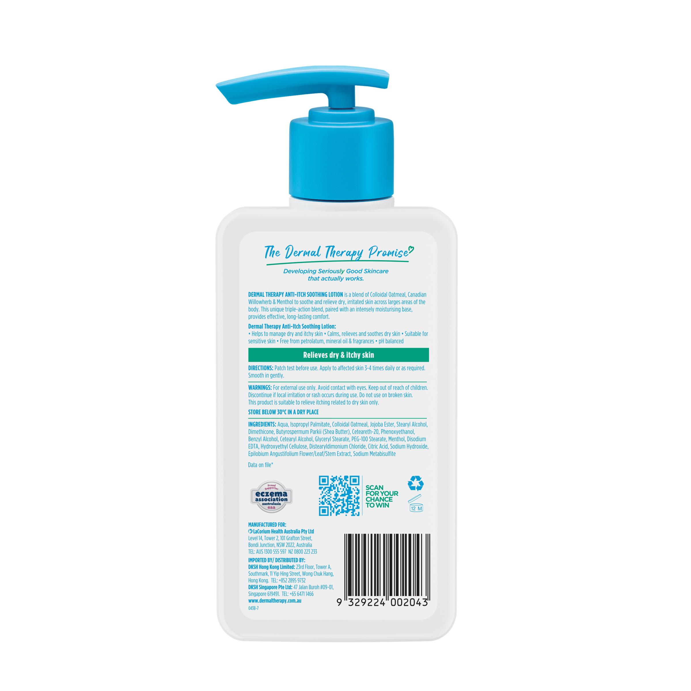 Dermal Therapy Anti-Itch Soothing Lotion 250mL