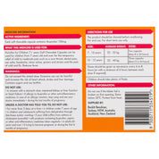 Nurofen For Children 7+ Years Pain and Fever Relief Chewable Capsules 100mg Ibuprofen Orange Flavour 12 Pack