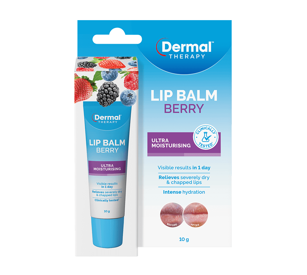 Dermal Therapy Lip Balm Berry 10g