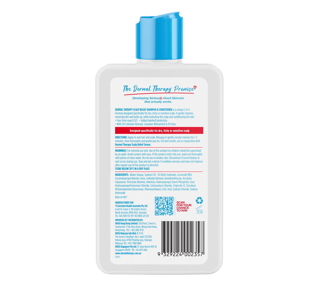 Dermal Therapy Scalp Relief Shampoo & Conditioner 2-in-1